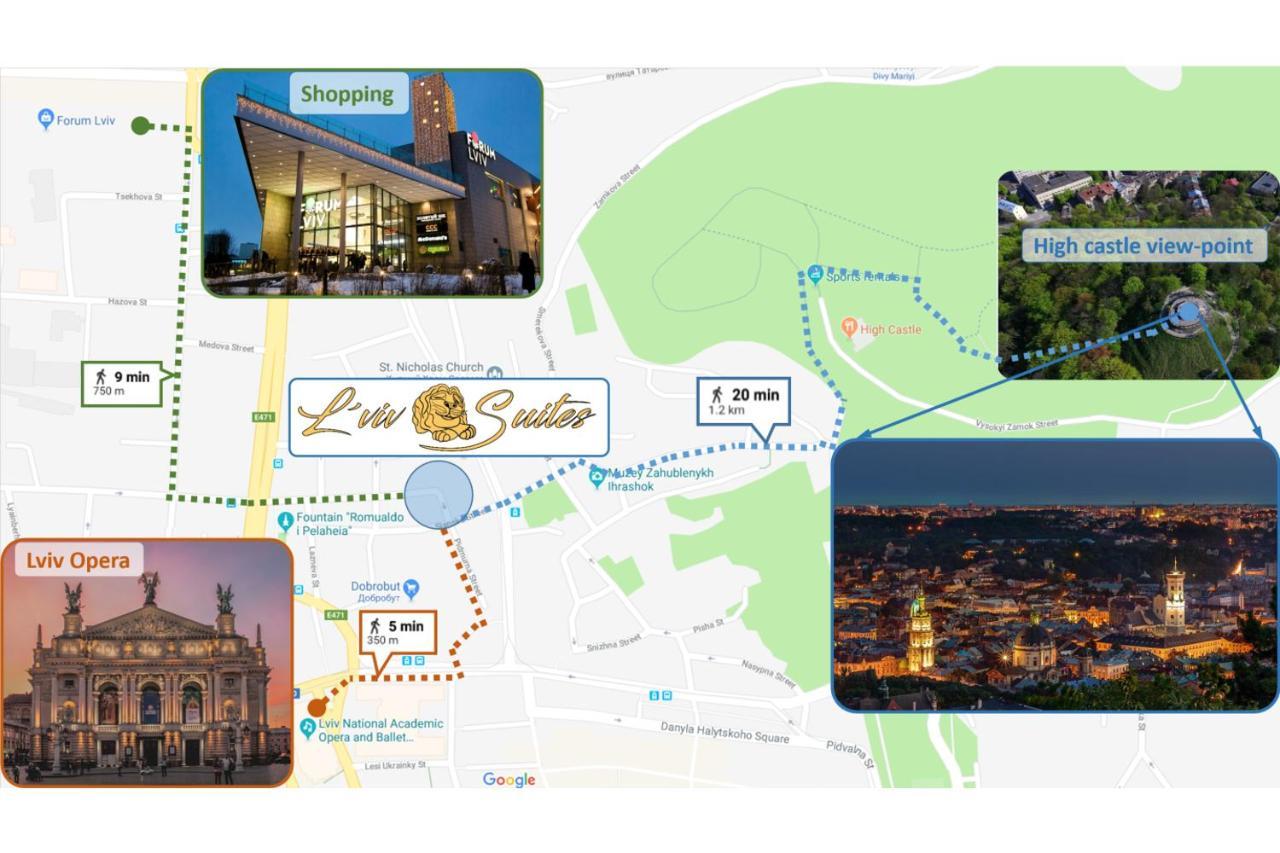 Lviv Suites At Pidmurna St. 20 Ngoại thất bức ảnh
